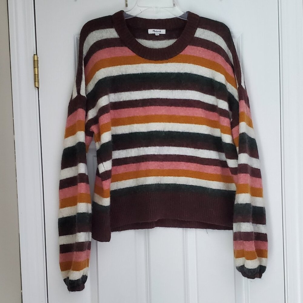 Madewell Crewneck Striped Sweater